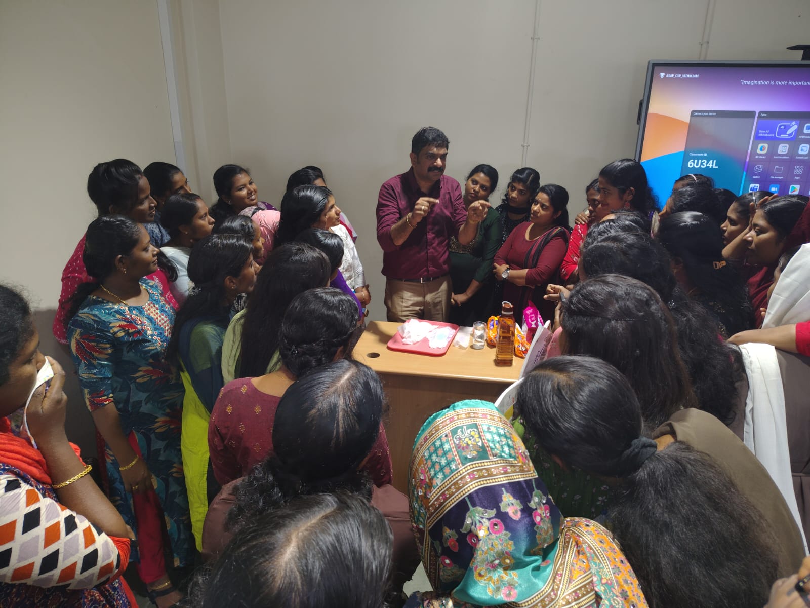 ആരോഗ്യ ശുചിത്വ ബോധവൽകരണ ക്ലാസ്സ്‌ സംഘടിപ്പിച്ചു