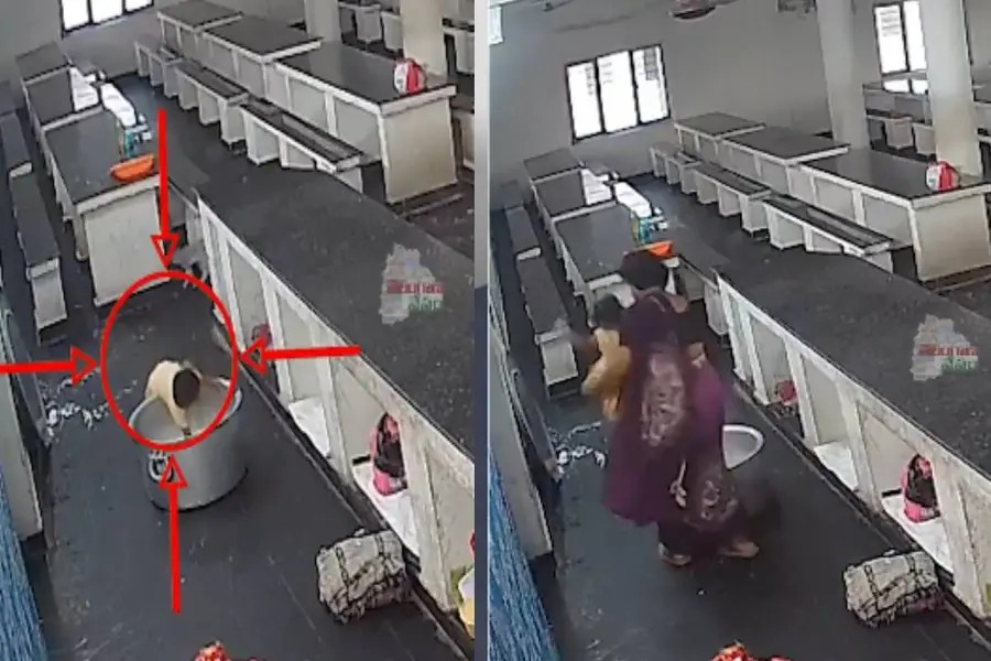 വിജയവാഡയിൽ തിളച്ച പാൽ നിറച്ച ചെമ്പിൽ വീണ് ഒന്നര വയസ്സുകാരി മരിച്ചു