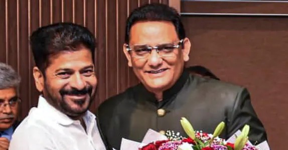 തെലുങ്കാന മന്ത്രിയായി മുൻ ഇന്ത്യൻ ക്യാപ്റ്റൻ മുഹമ്മദ്  അസറുദ്ദീൻ