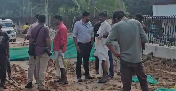 കൊല്ലം ദേശീയപാത നിർമ്മാണത്തിനിടെ ബീഹാർ സ്വദേശിക്ക് ദാരുണ അന്ത്യം